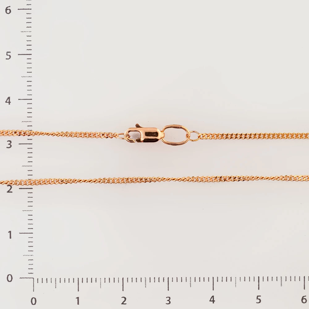 Цепь из красного золота 375 пробы