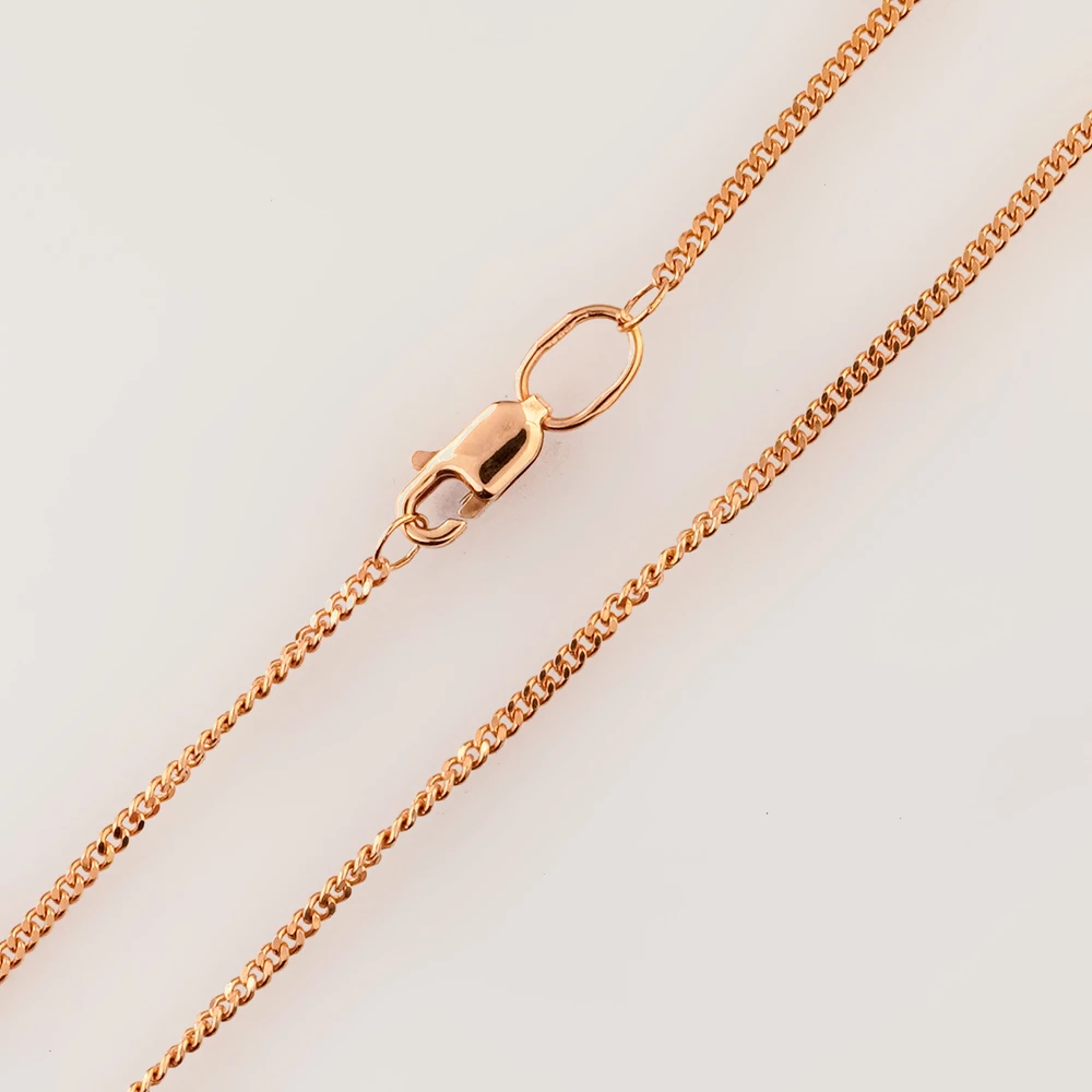 Цепь из красного золота 375 пробы