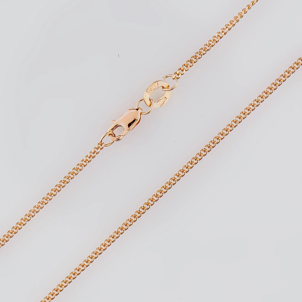 Цепь из красного золота 585 пробы