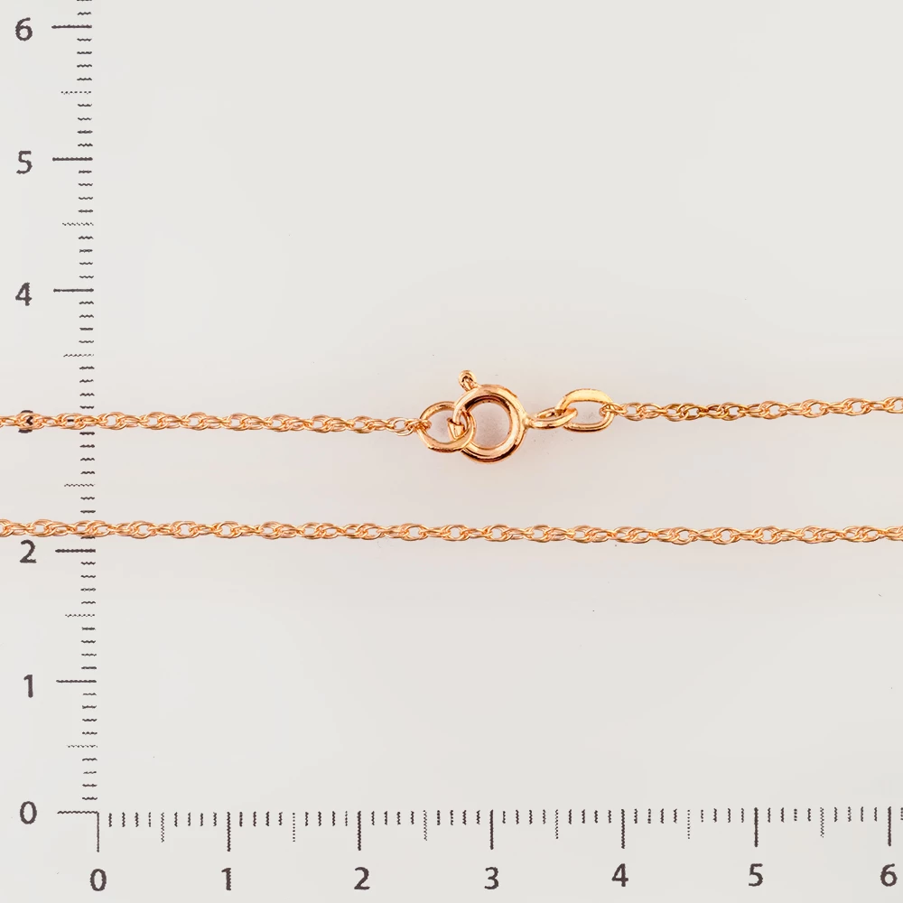 Цепь из красного золота 585 пробы