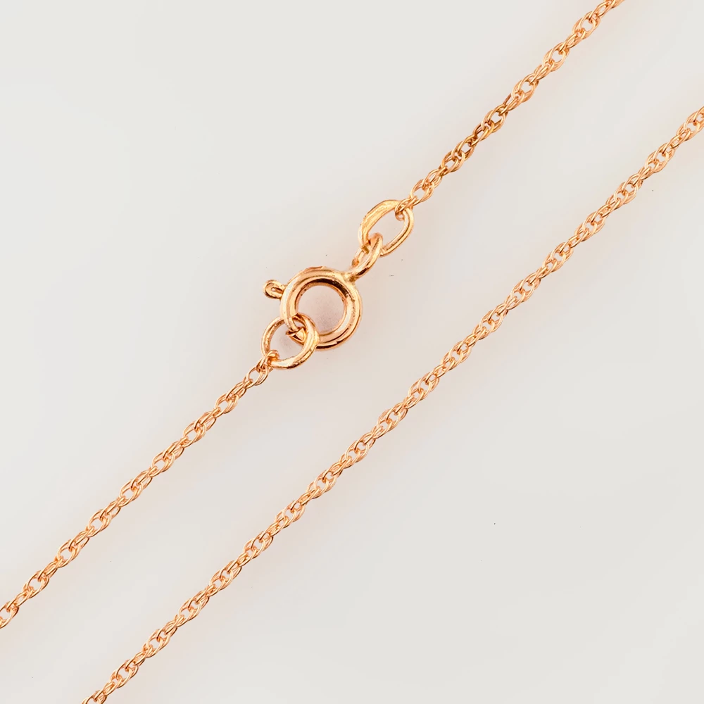 Цепь из красного золота 585 пробы