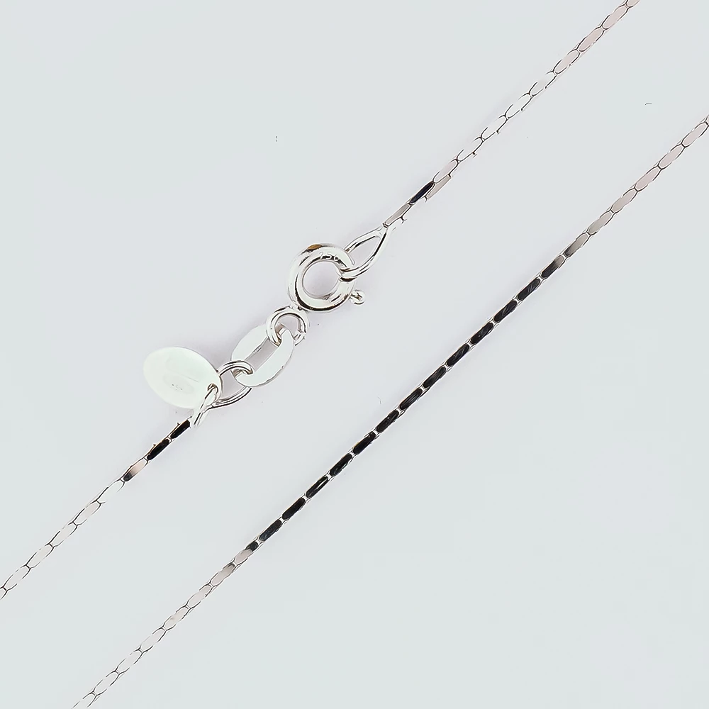 Цепь из белого золота 750 пробы