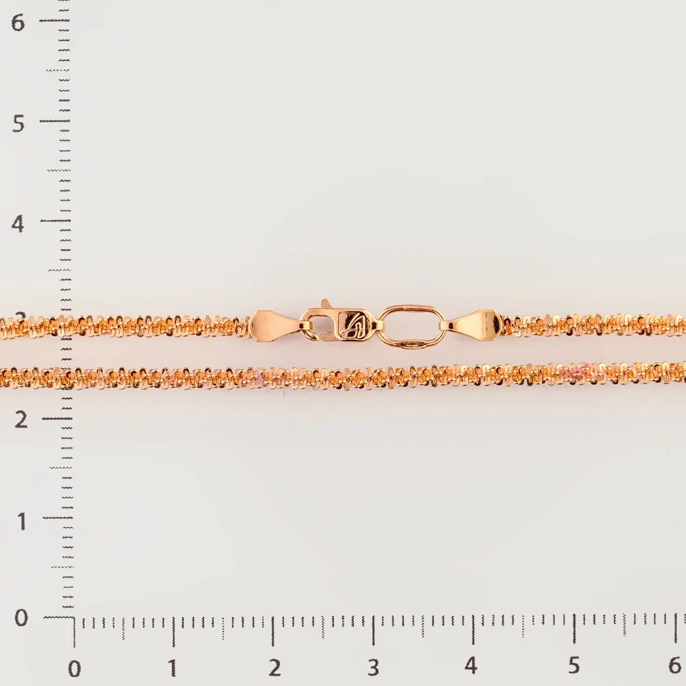 Цепь из красного золота 585 пробы