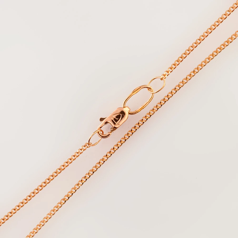 Цепь из красного золота 585 пробы