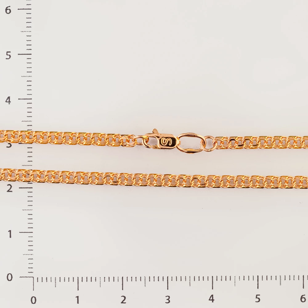 Цепь из красного золота 585 пробы