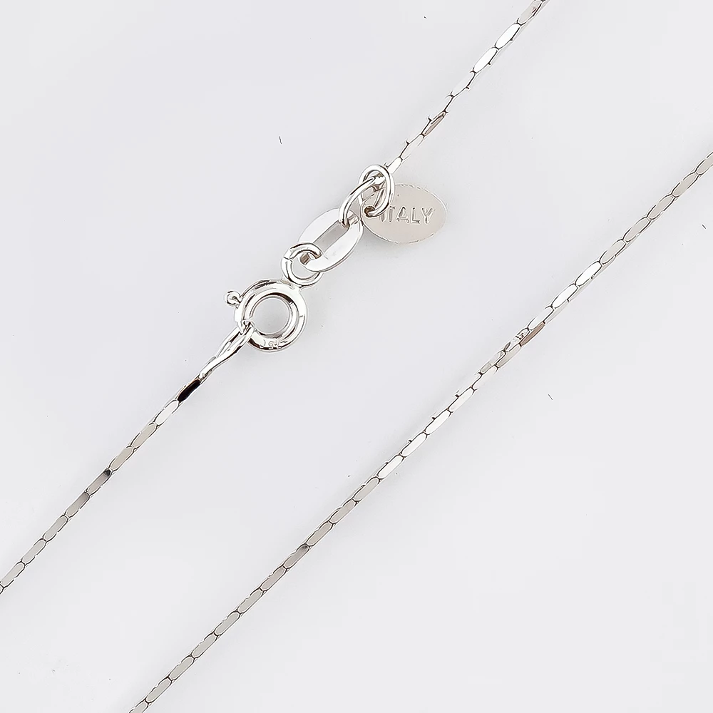 Цепь из белого золота 750 пробы