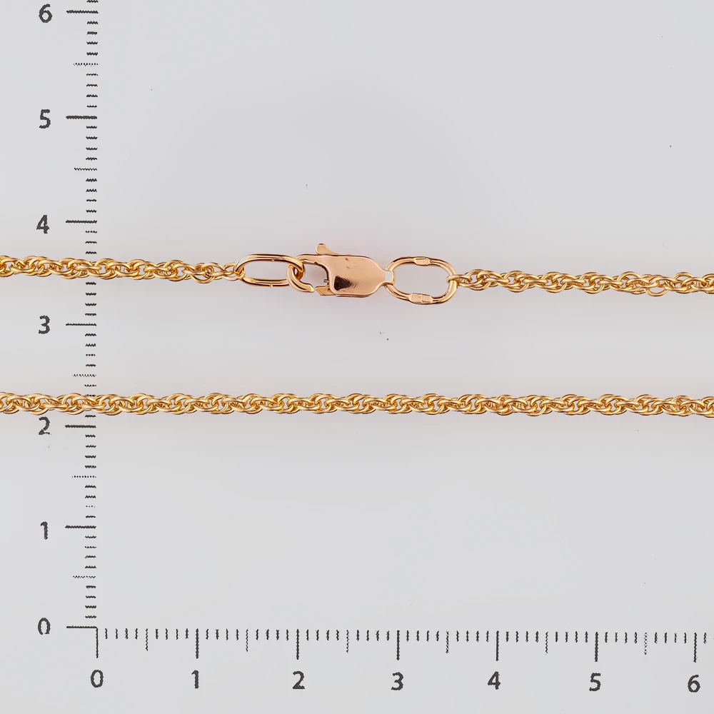 Цепь из красного золота 585 пробы