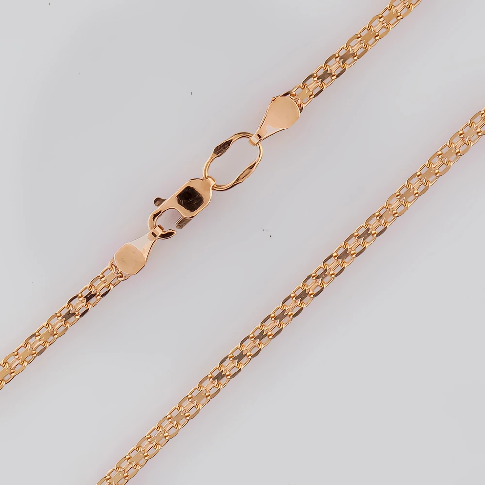 Цепь из красного золота 585 пробы