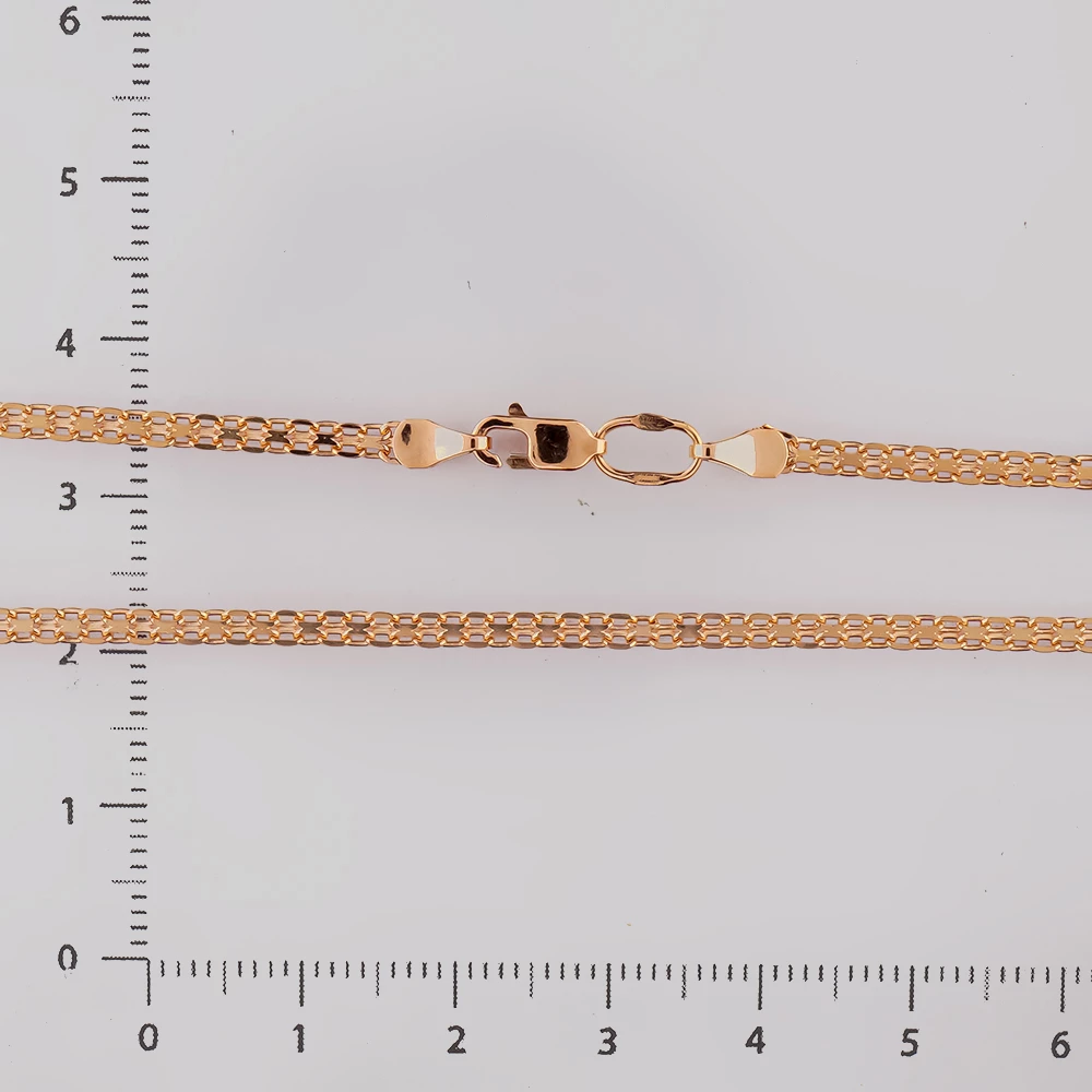 Цепь из красного золота 585 пробы