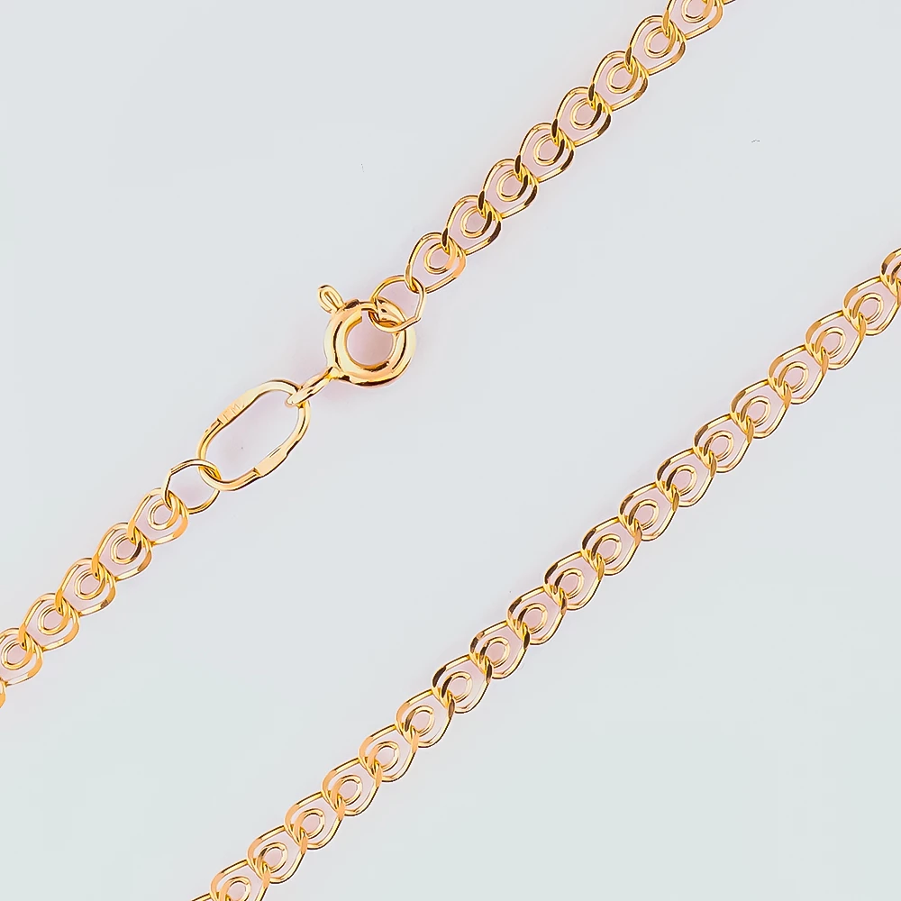 Цепь из красного золота 585 пробы