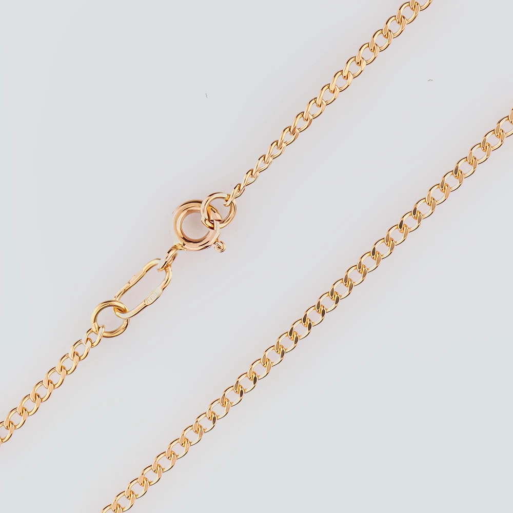 Цепь из красного золота 585 пробы