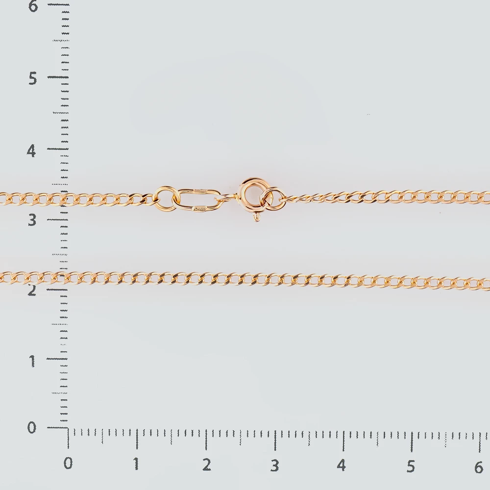 Цепь из красного золота 585 пробы