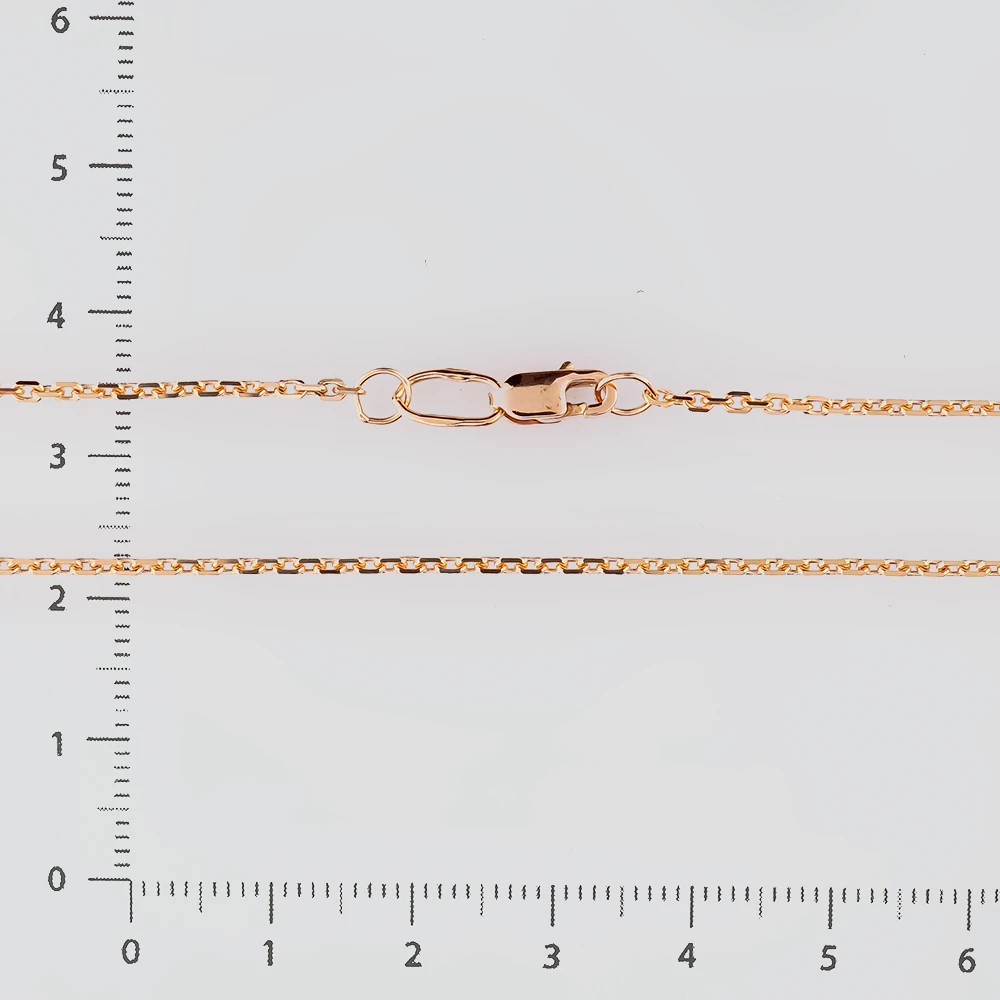 Цепь из красного золота 585 пробы