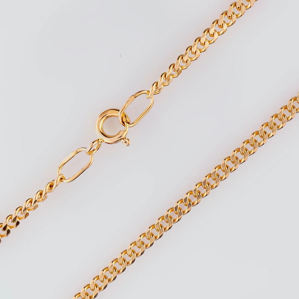 Цепь из красного золота 585 пробы