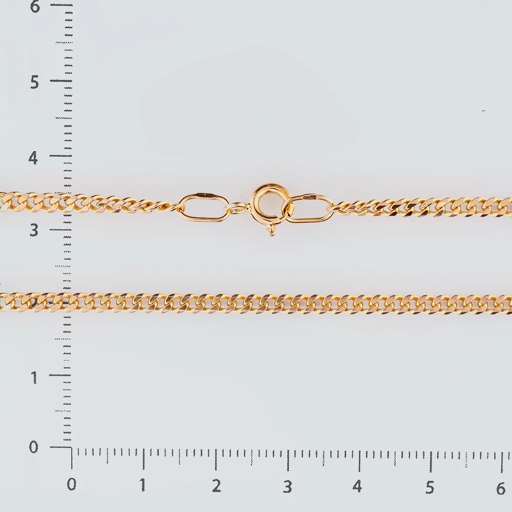 Цепь из красного золота 585 пробы