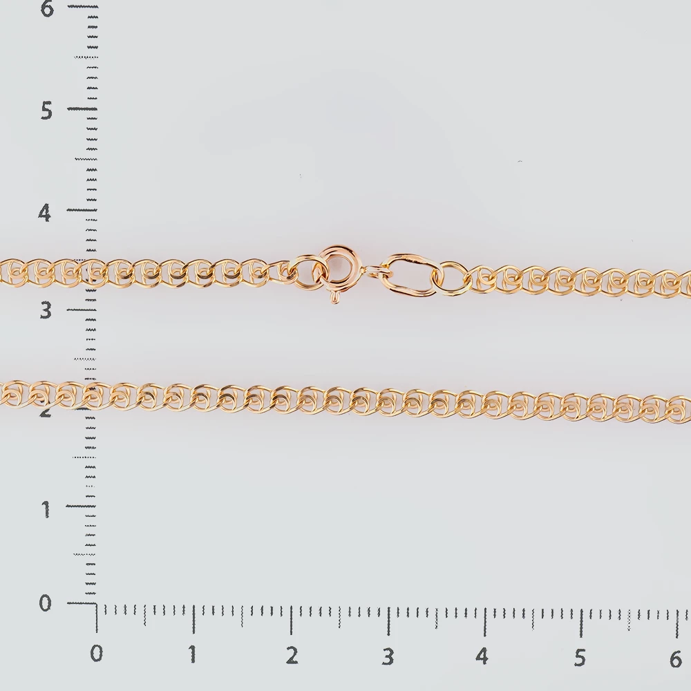 Цепь из красного золота 585 пробы