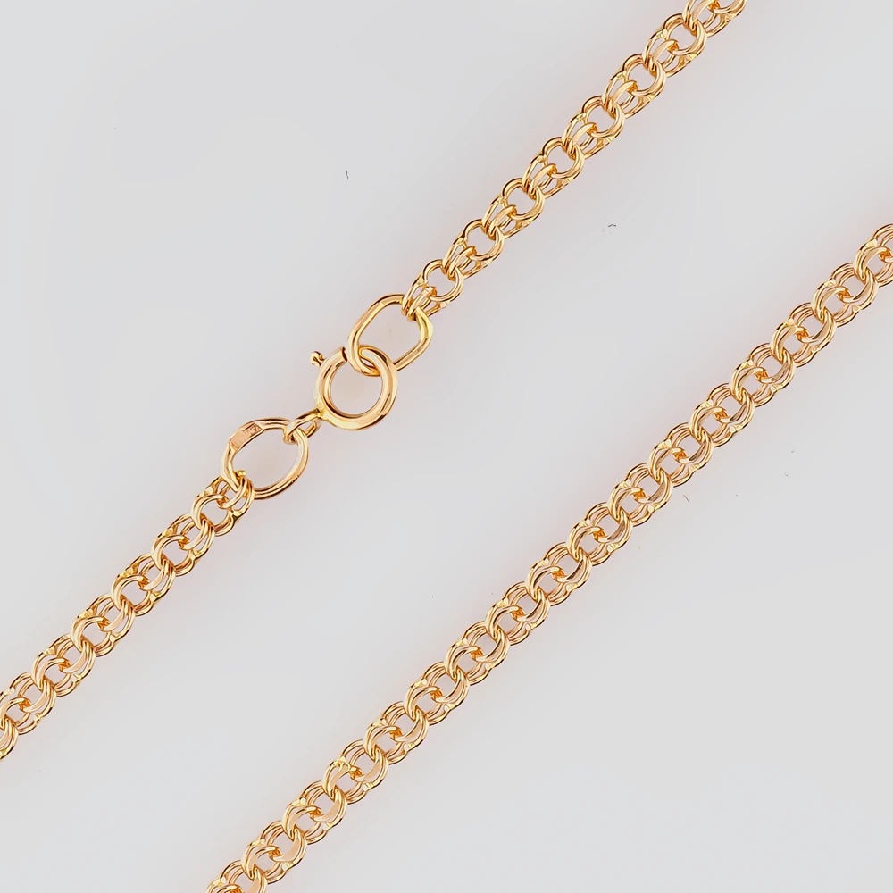 Цепь из красного золота 585 пробы