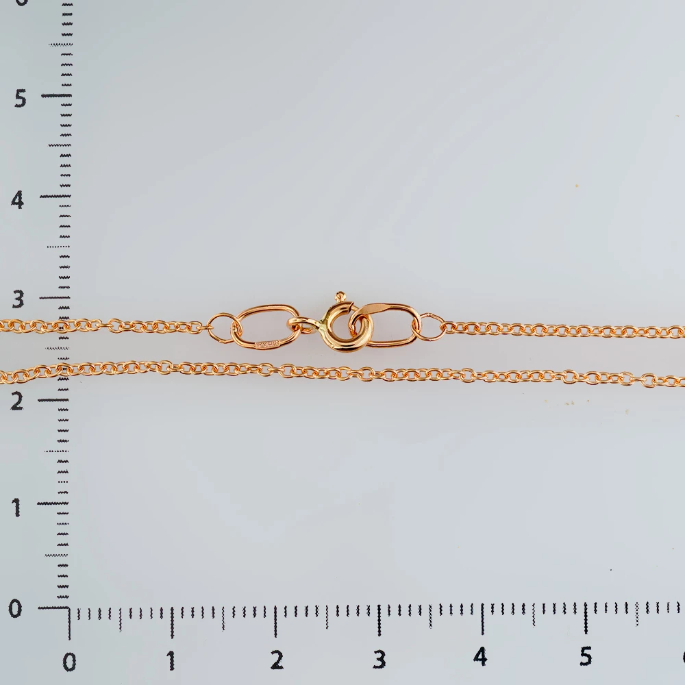 Цепь из красного золота 585 пробы