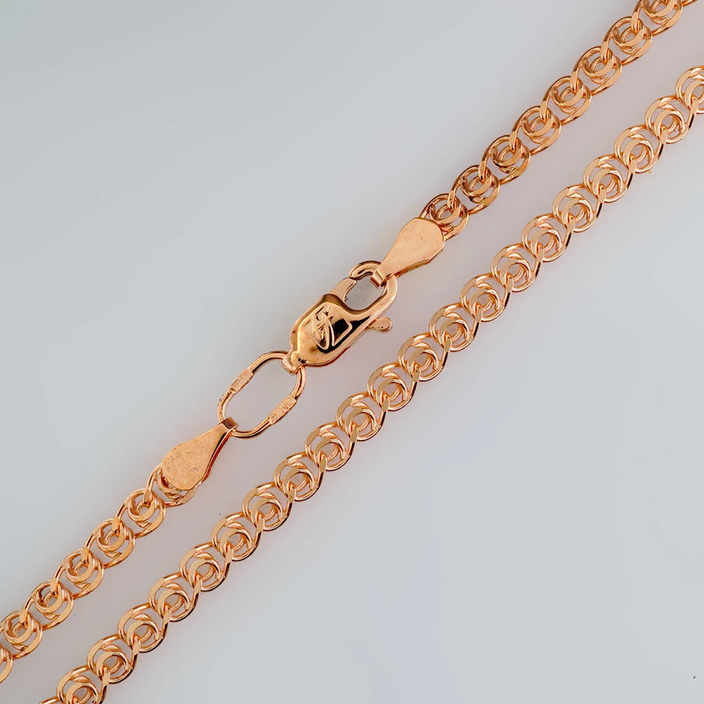 Цепь из красного золота 585 пробы