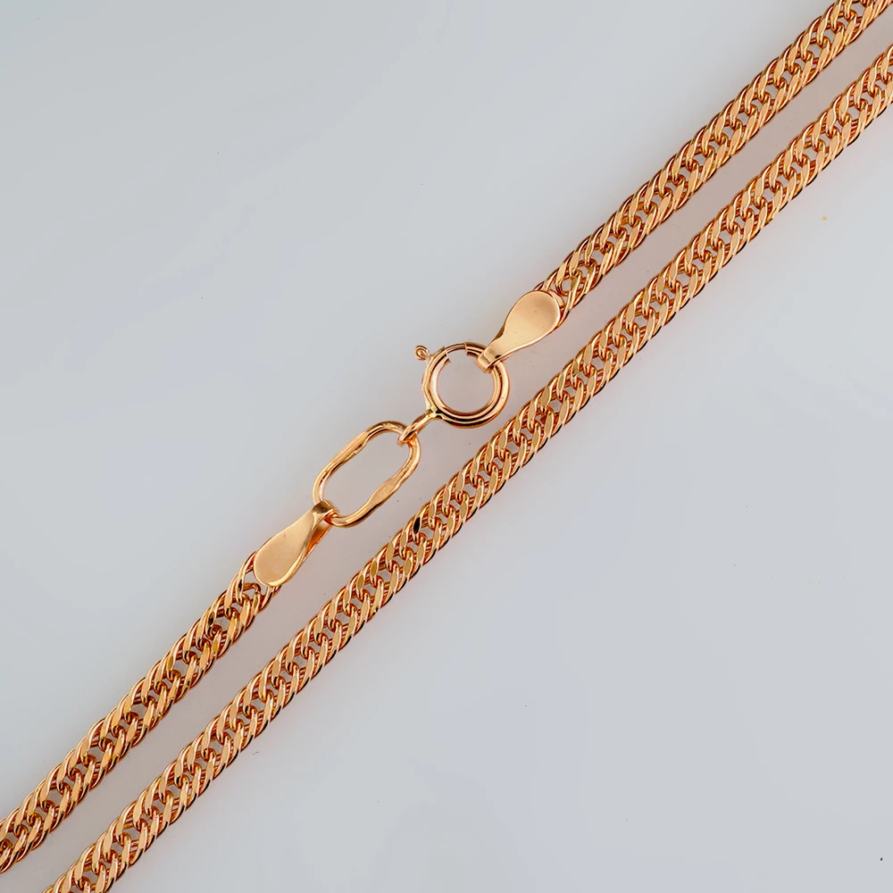 Цепь из красного золота 585 пробы