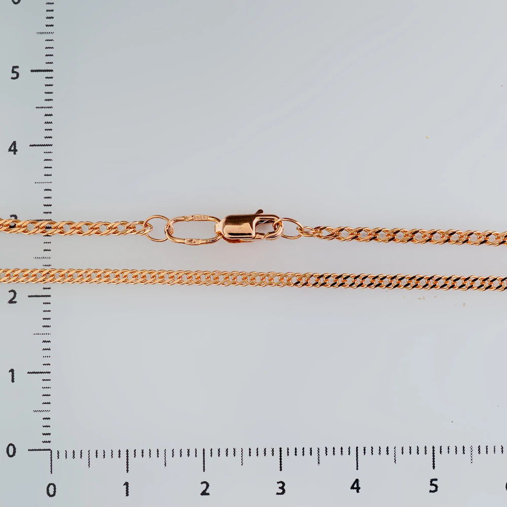 Цепь из красного золота 585 пробы