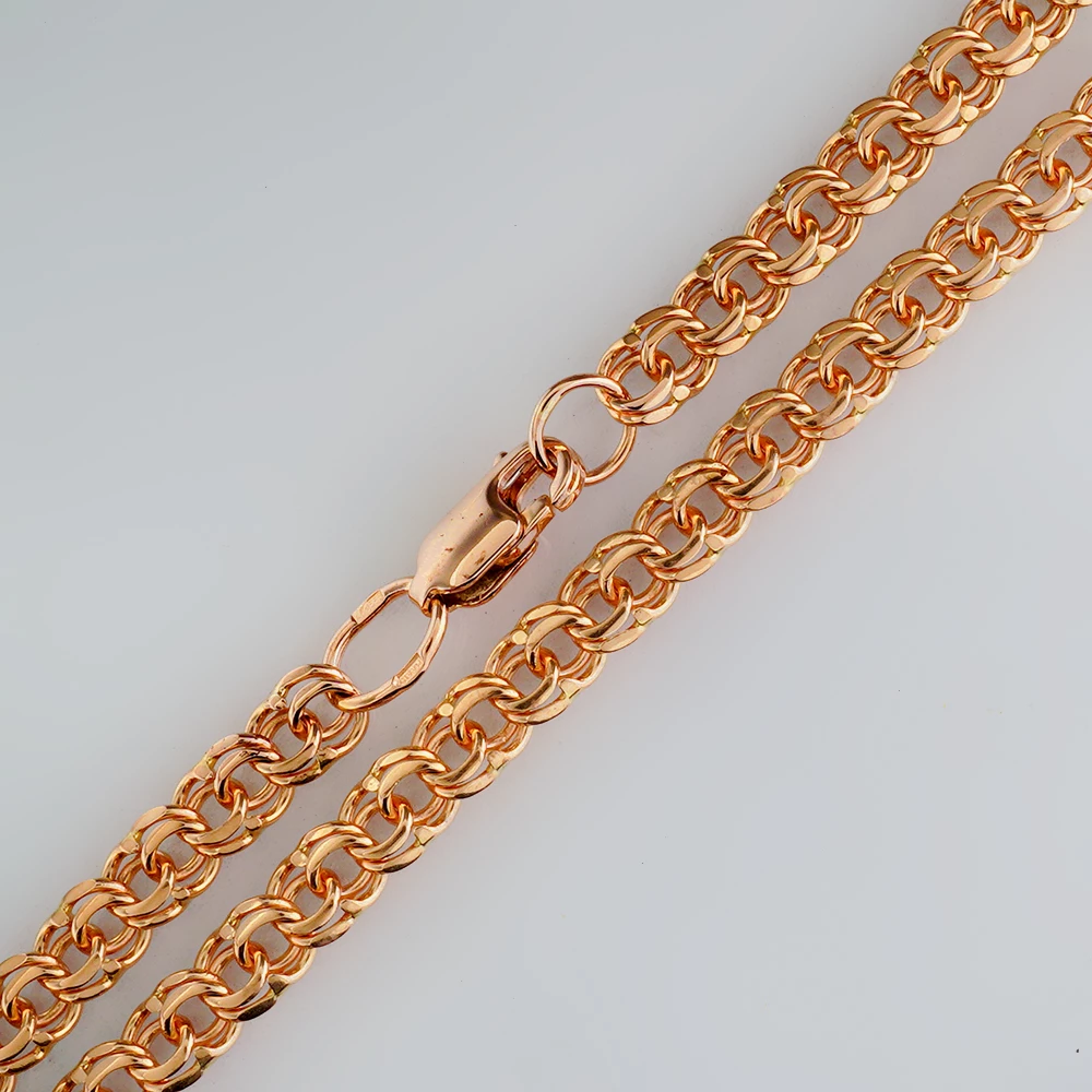 Цепь из красного золота 585 пробы