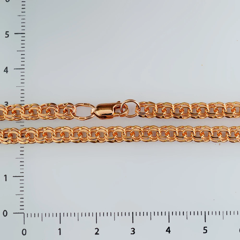 Цепь из красного золота 585 пробы