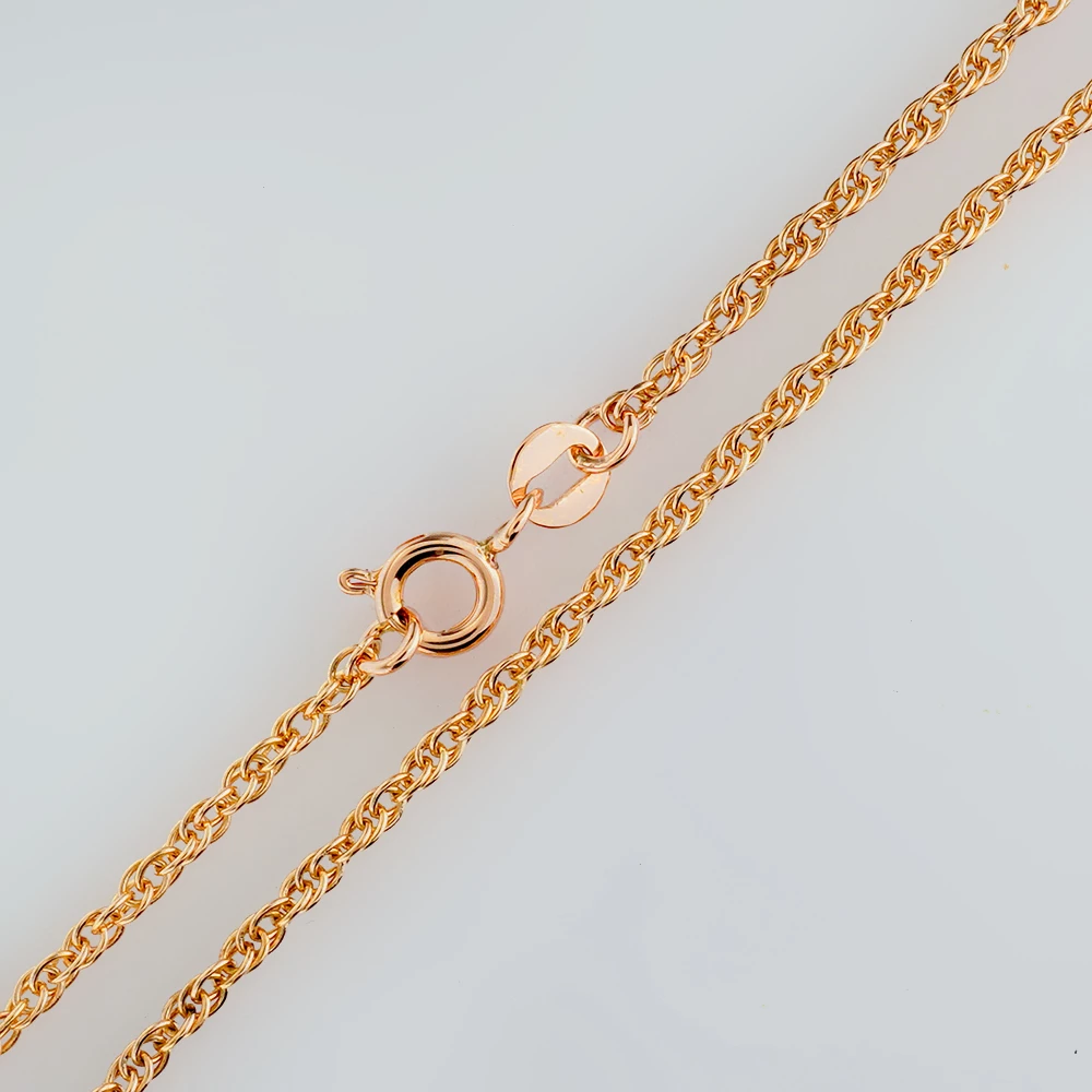 Цепь из красного золота 585 пробы