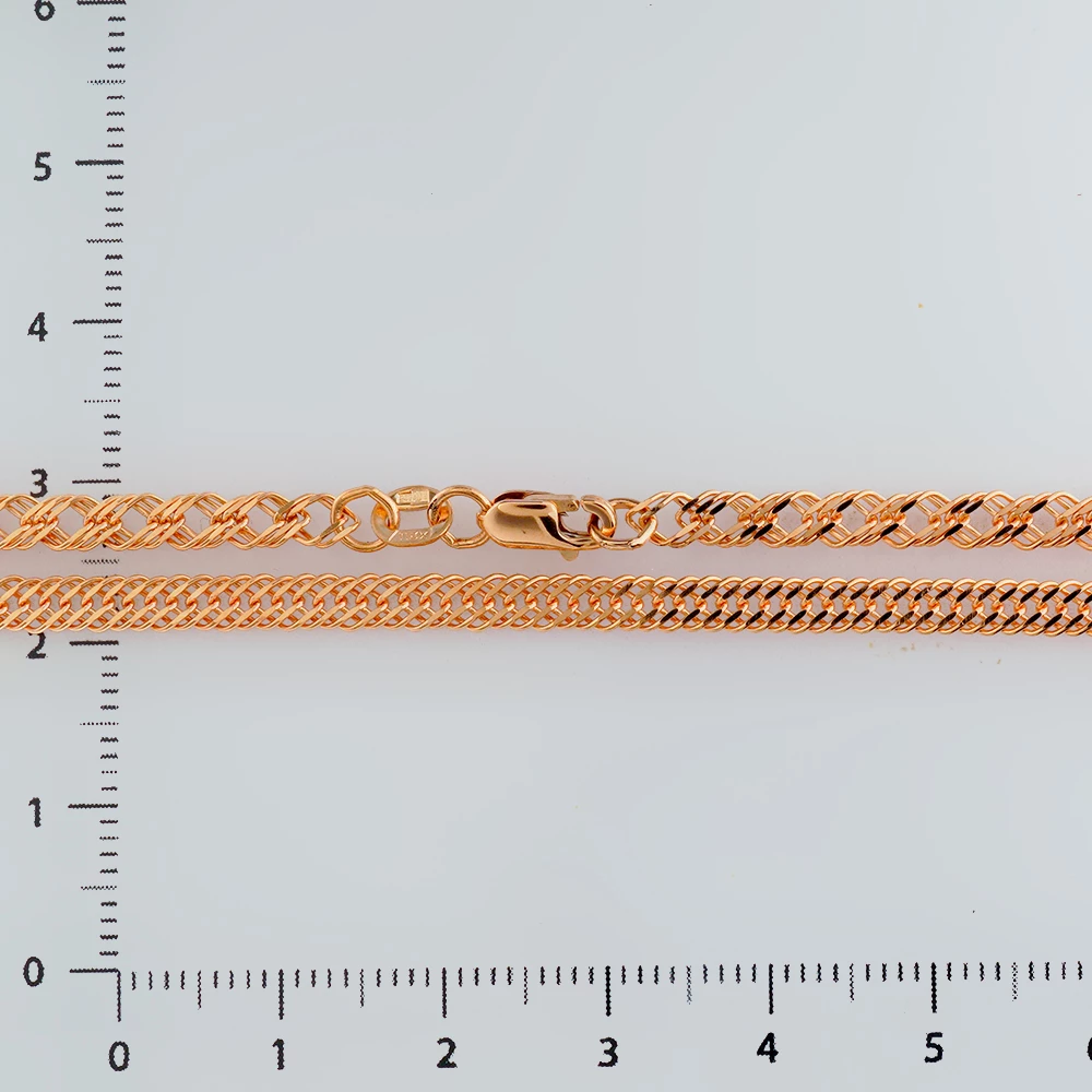 Цепь из красного золота 585 пробы