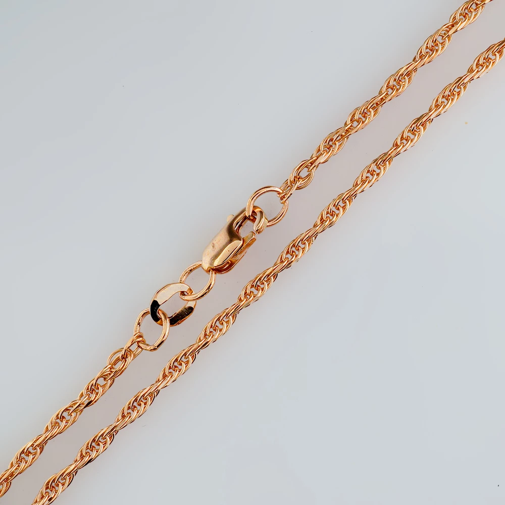 Цепь из красного золота 585 пробы