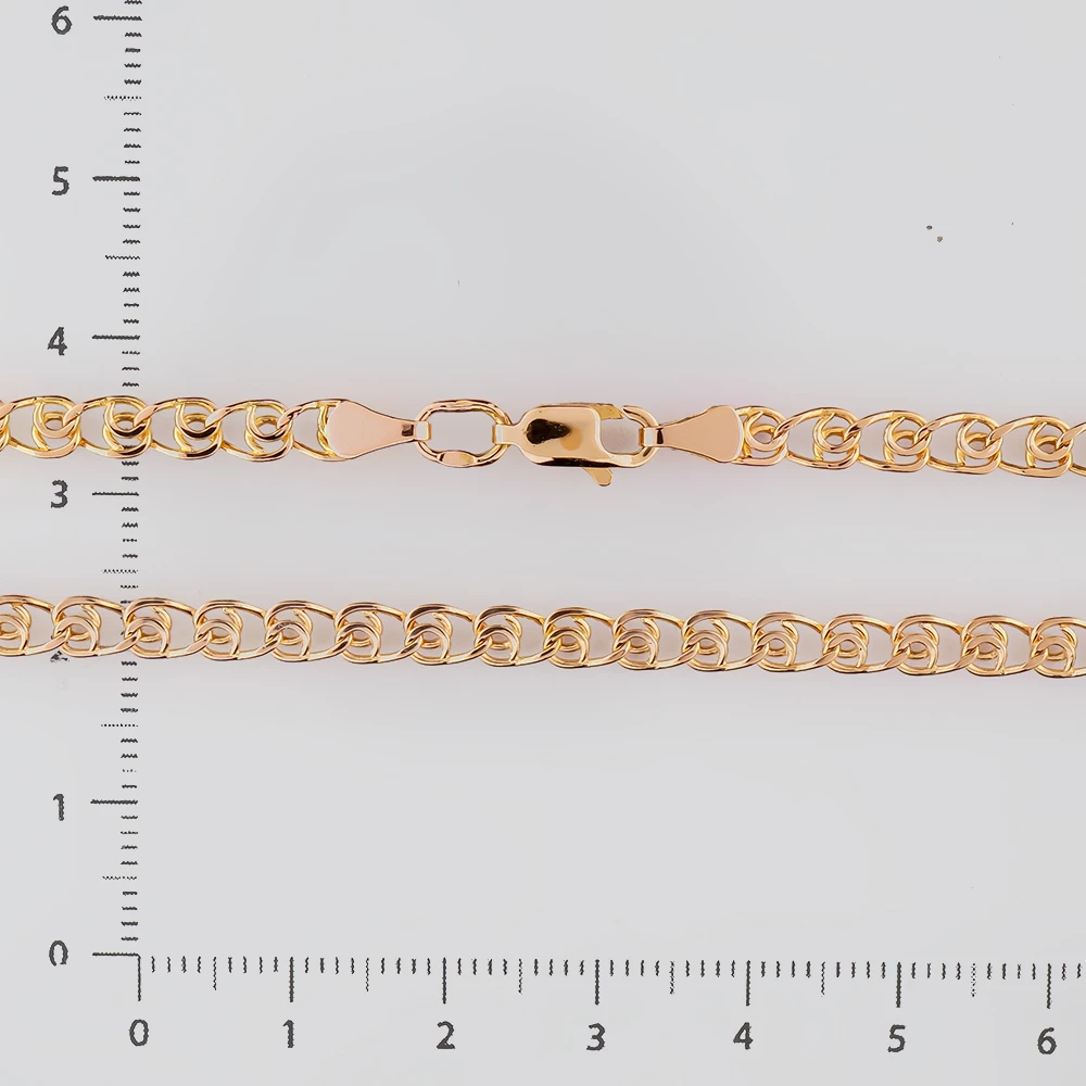 Цепь из красного золота 585 пробы