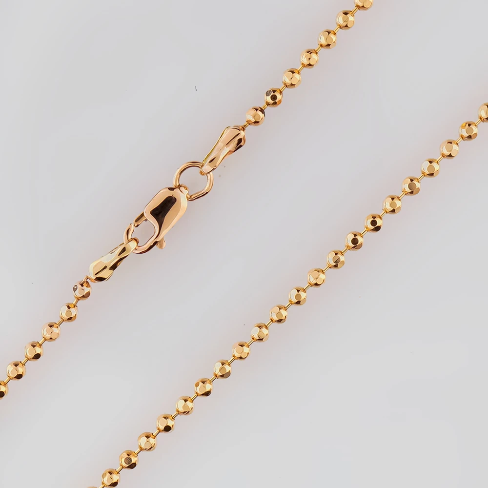 Цепь из красного золота 585 пробы