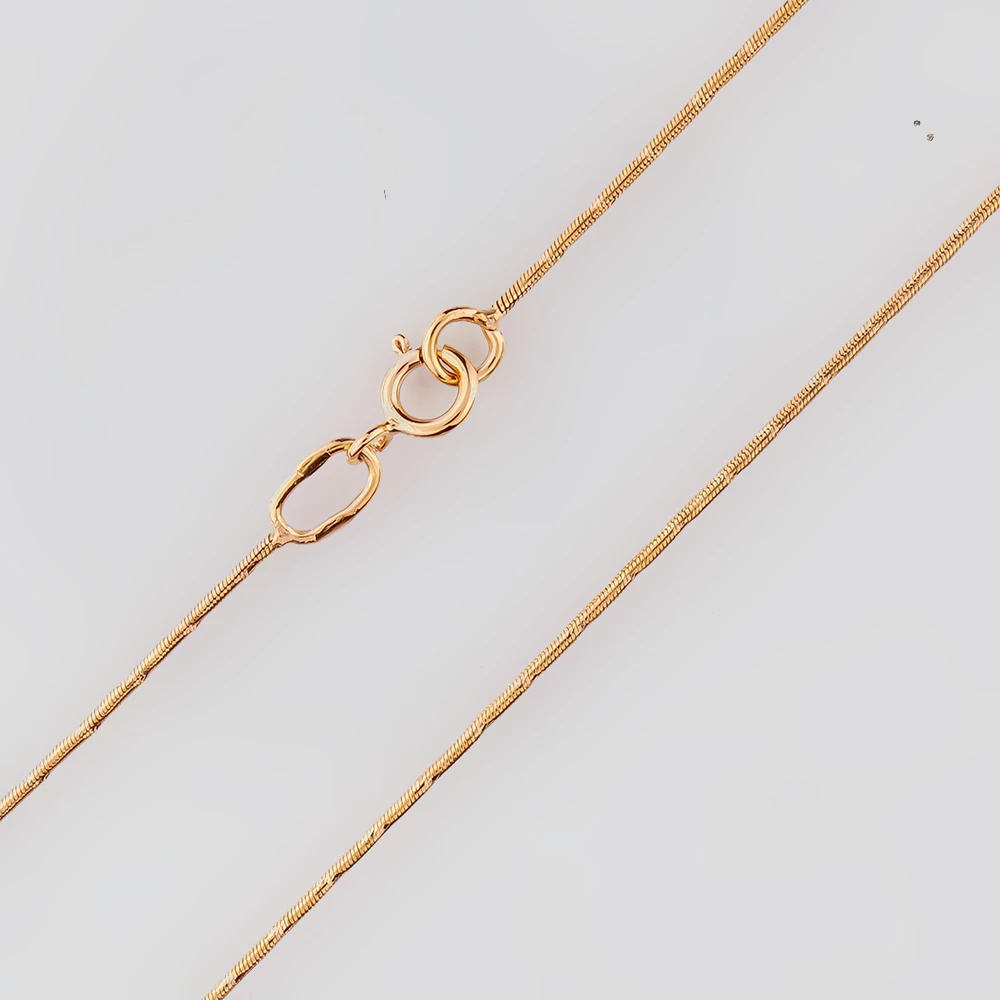 Цепь из красного золота 585 пробы