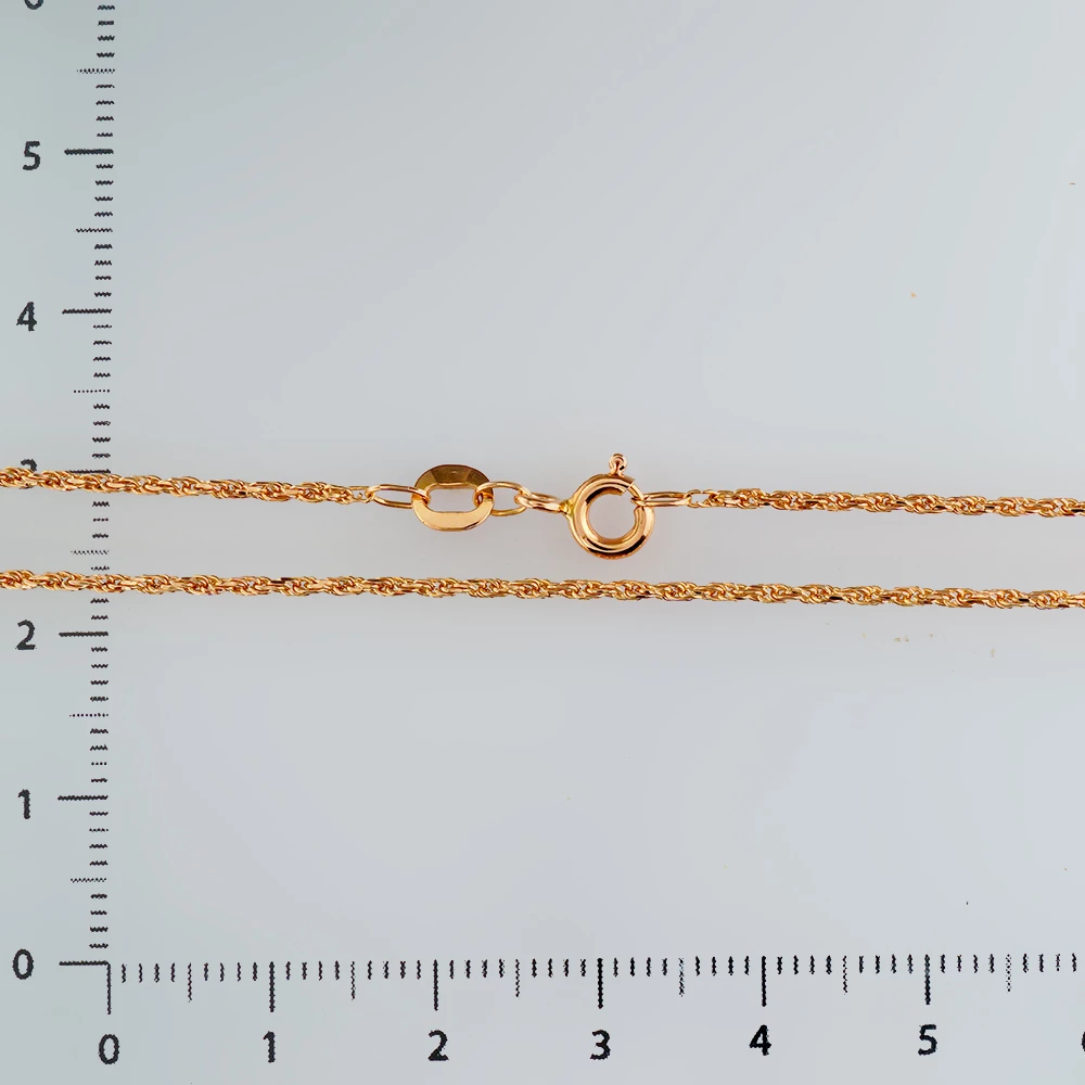 Цепь из красного золота 585 пробы