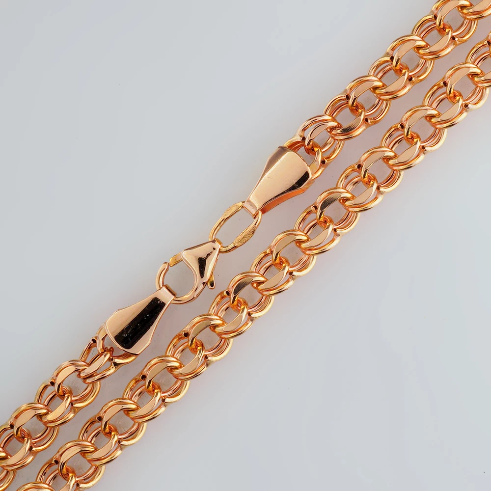 Цепь из красного золота 585 пробы