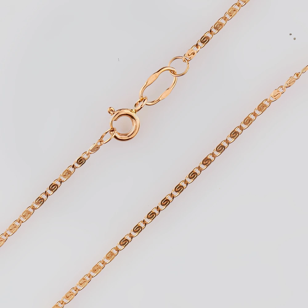 Цепь из красного золота 585 пробы