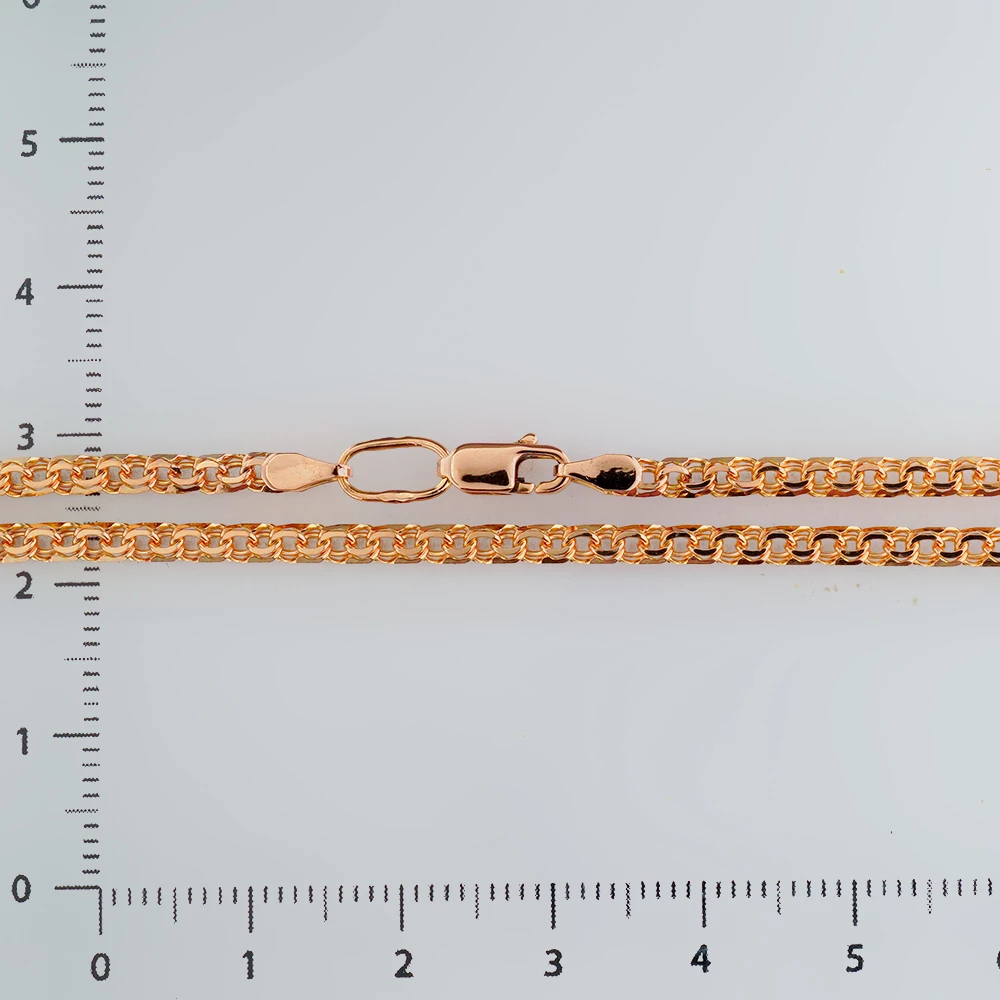 Цепь из красного золота 585 пробы