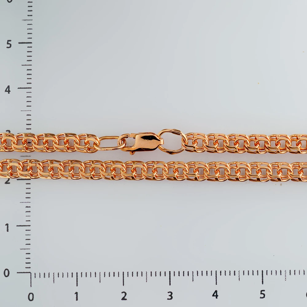 Цепь из красного золота 585 пробы