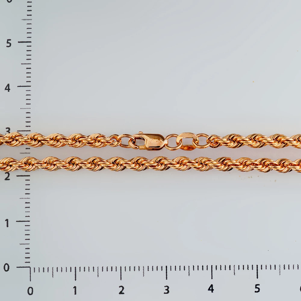 Цепь из красного золота 585 пробы