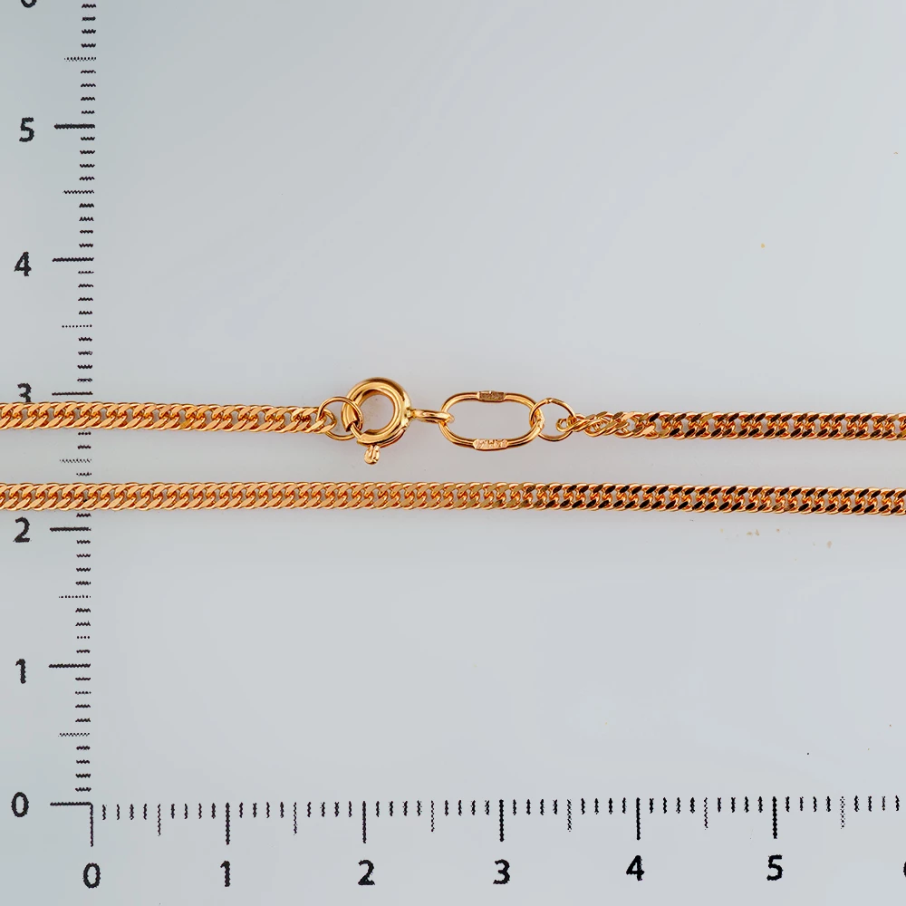 Цепь из красного золота 585 пробы