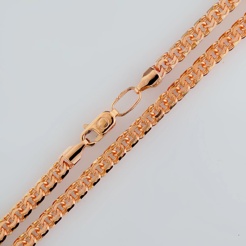 Цепь из красного золота 585 пробы