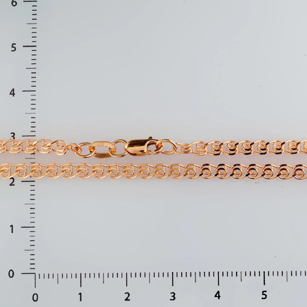 Цепь из красного золота 585 пробы