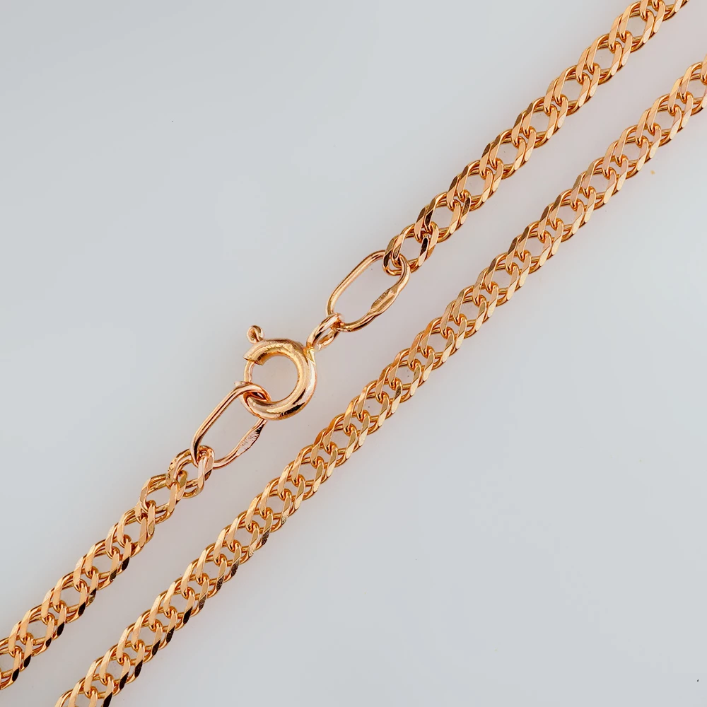 Цепь из красного золота 585 пробы
