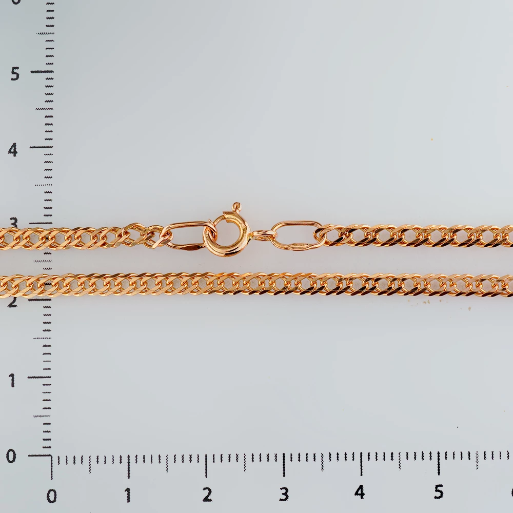 Цепь из красного золота 585 пробы