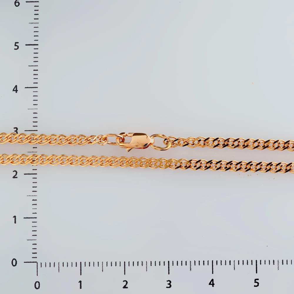 Цепь из красного золота 585 пробы