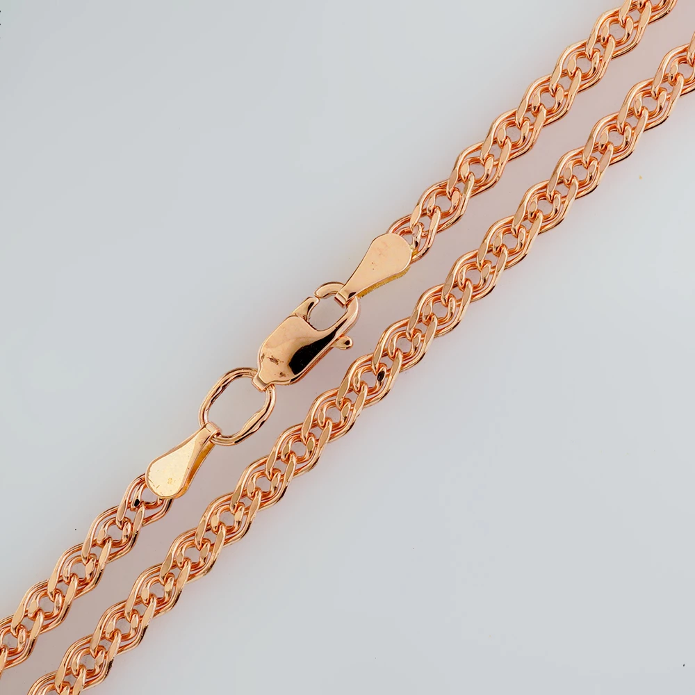 Цепь из красного золота 585 пробы