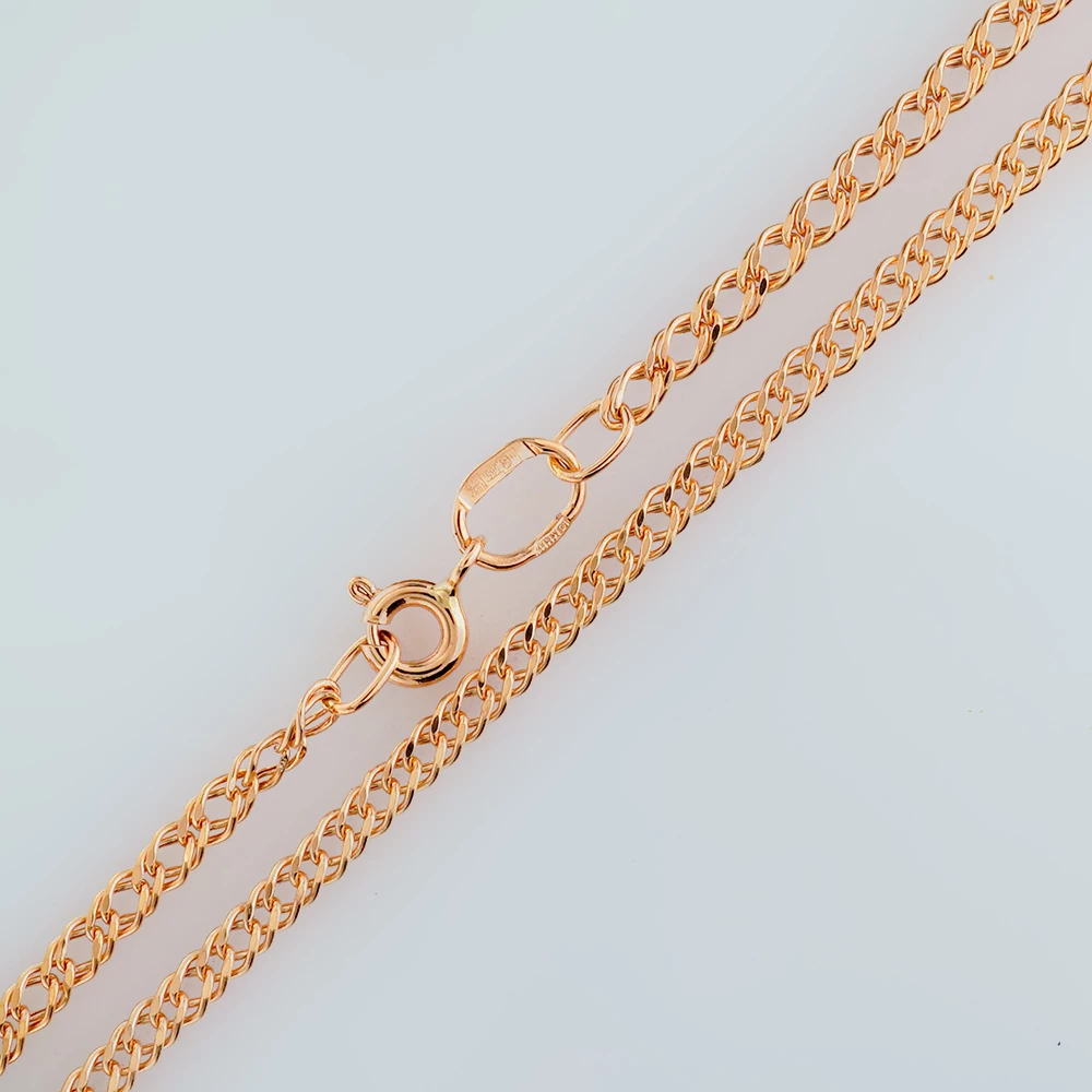 Цепь из красного золота 585 пробы