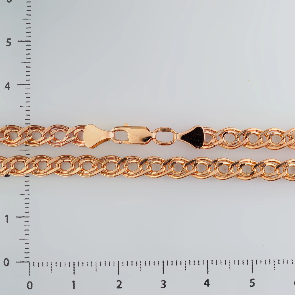Цепь из красного золота 585 пробы