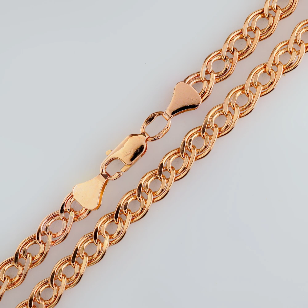 Цепь из красного золота 585 пробы