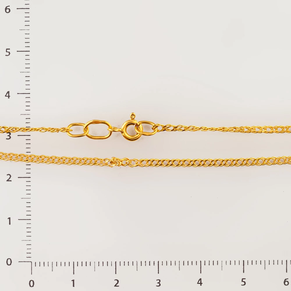 Цепь из желтого золота 750 пробы